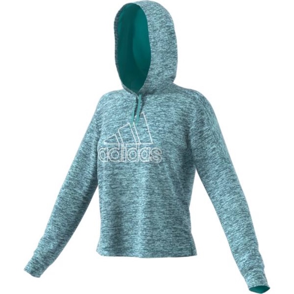 Women's Adidas Team Issue Bos Pullover Hoodie - Picture 5 of 9